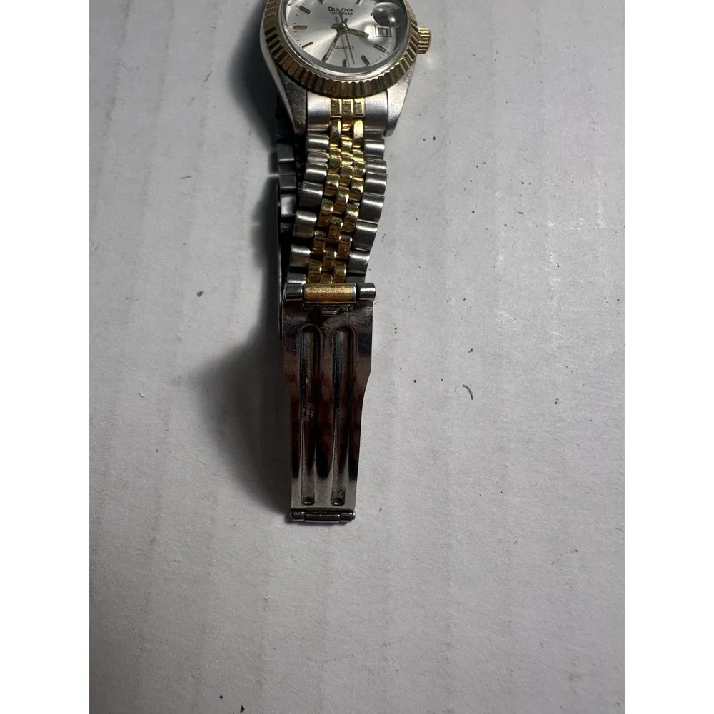 Bulova Women's Watch Stainless Steel.FOR PARTS OR NOT WORKING
